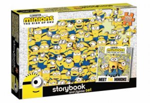 Minions The Rise Of Gru: Storybook And Jigsaw Set by Various