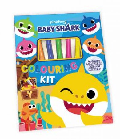 Baby Shark: Colouring Kit by Various