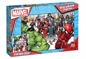 Marvel: Jigsaw And Storybook Set by Various