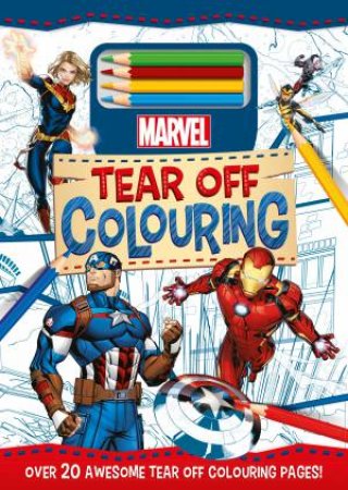 Marvel: Tear Off Colouring by Various