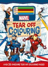 Marvel Tear Off Colouring