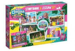 Barbie And Chelsea: The Lost Birthday: Storybook And Jigsaw Set by Various