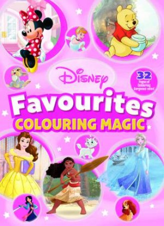 Disney Favourites Colouring Book (Pink) by Various