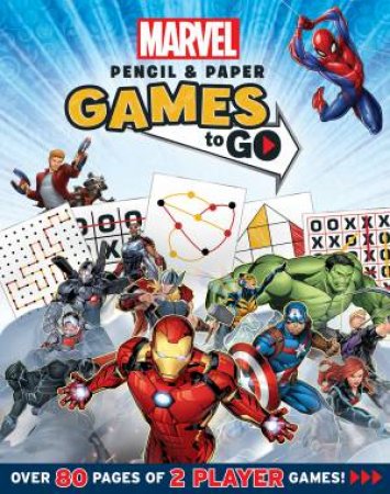 Marvel: Pencil And Paper Games To Go by Various