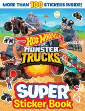 Hot Wheels Monster Trucks Super Sticker Book