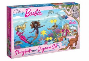 G'Day Barbie: Storybook And Jigsaw Set by Various