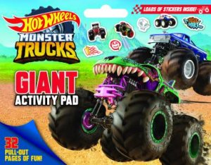 Hot Wheels Monster Trucks: Giant Activity Pad by Various