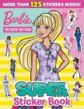 Mattel Barbie You Can Be Anything Super Sticker Book