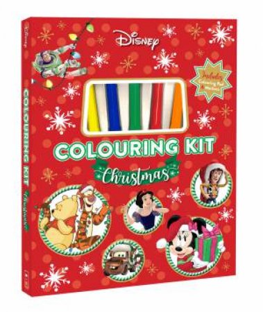 Disney Christmas: Colouring Kit by Various