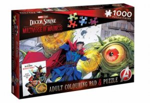 Doctor Strange In The Multiverse Of Madness: Adult Colouring Pad And Puzzle (Marvel: 1000 pieces) by Various