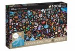 Disney Collection Adult Colouring Pad And Puzzle 1000 Pieces