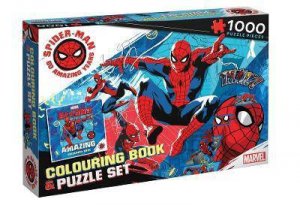 Spider-Man 60th Anniversary: Adult Colouring Book And 1000-Piece Puzzle by Various