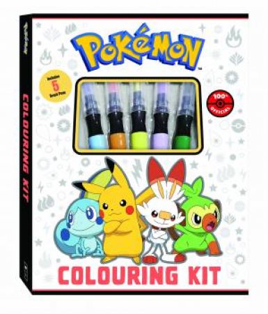 Pokmon: Adult Colouring Kit by Various