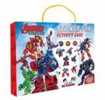 Avengers Mech Strike Puffy Sticker Fun Activity Case