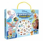 Disney Favourites Puffy Sticker Fun Activity Case