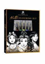 Disney Princess Adult Colouring Kit