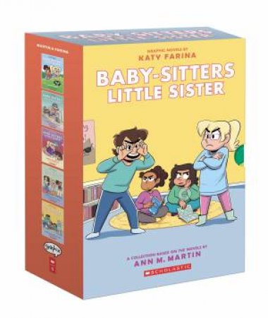 Baby-Sitters Little Sister Graphic Novel 5-Book Collection by Ann M Martin & Katy Farina