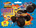 Hot Wheels Monster Trucks Giant Activity Pad