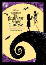 Tim Burtons The Nightmare Before Christmas A Whimsically Dark Adult Colouring Book