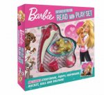 Barbie My Book Of Puppies Read And Play Set