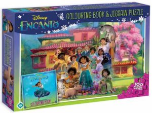 Disney Encanto: Colouring Book And Jigsaw Puzzle 100 Pieces by Various