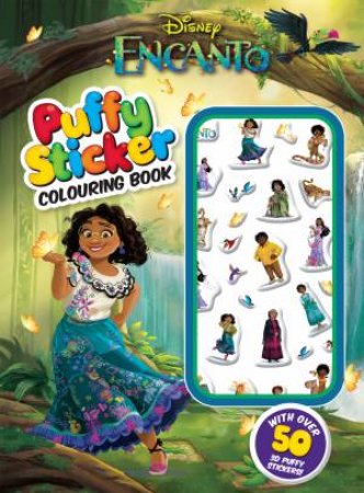 Encanto: Puffy Sticker Colouring Book by Various