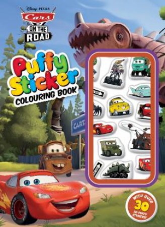 Cars On The Road: Puffy Sticker Colouring Book275 by Various