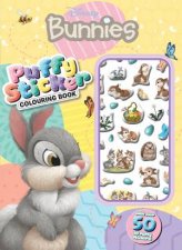 Disney Bunnies Puffy Sticker Colouring Book