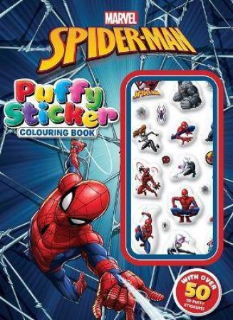 Spider-Man: Puffy Sticker Colouring Book by Various