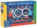 Colouring Book And Jigsaw Set 100 Pieces