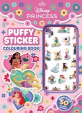 Disney Princess Create Your World Puffy Sticker Colouring Book