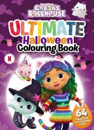 Gabbys Dollhouse: Ultimate Halloween Colouring Book by Various