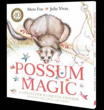 Possum Magic Collectors Limited 40th Anniversary Edition with Art Print