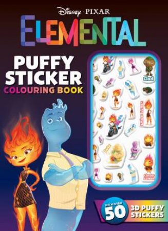 Elemental: Puffy Sticker Colouring Book by Various