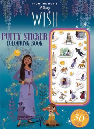 Wish: Puffy Sticker Colouring Book by Various