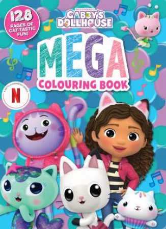 Gabby's Dollhouse: Mega Colouring Book by Various