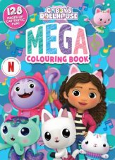 Gabbys Dollhouse Mega Colouring Book