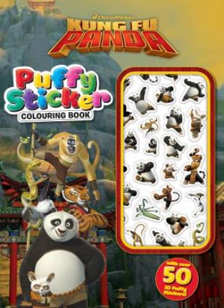 Kung Fu Panda: Puffy Sticker Colouring Book by Various