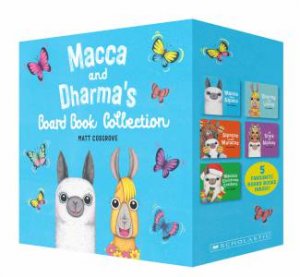 Macca and Dharma’s 5-Board Book Collection by Matt Cosgrove