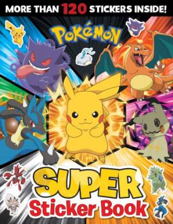 Pokemon Battle: Super Sticker Book by Unknown