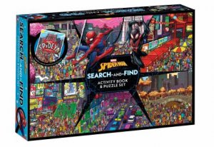 Spider-Man: Search-and-Find Activity Book and Puzzle Set (Marvel) by Unknown