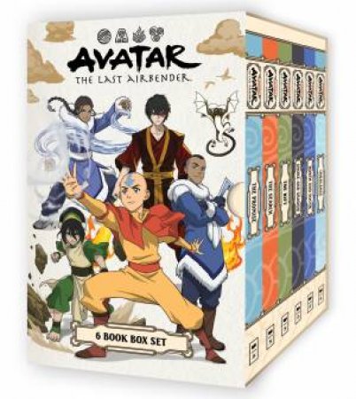 Avatar The Last Airbender: 6 Book Box Set (Nickelodeon) by Gene Yang