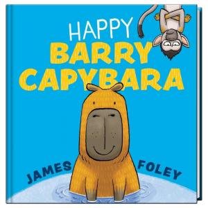 Happy Barry Capybara by James Foley