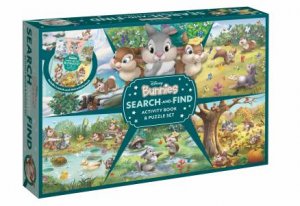 Disney Bunnies: Search-and-Find Activity Book and Puzzle Set (200 Pieces) by Unknown