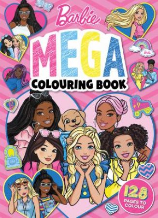 Barbie: Mega Colouring Book (Mattel) by Various