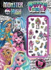 Monster High Puffy Sticker Colouring Book Mattel