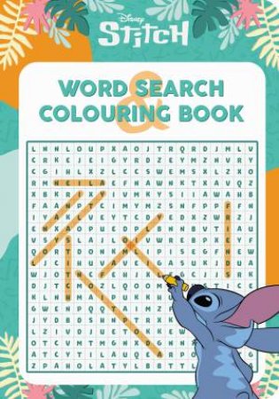 Stitch: Word Search and Colouring Book (Disney) by Various