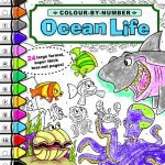 Colour By Number Ocean Life