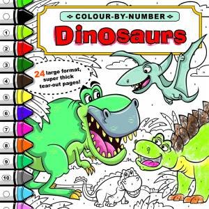 Colour By Number: Dinosaurs by Various