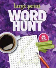 Large Print Word Hunt  V105